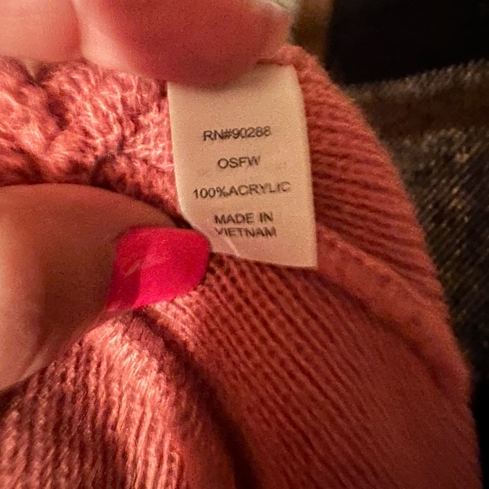Adidas pumpkin spice fall beanie. O/S - Picture 3 of 5